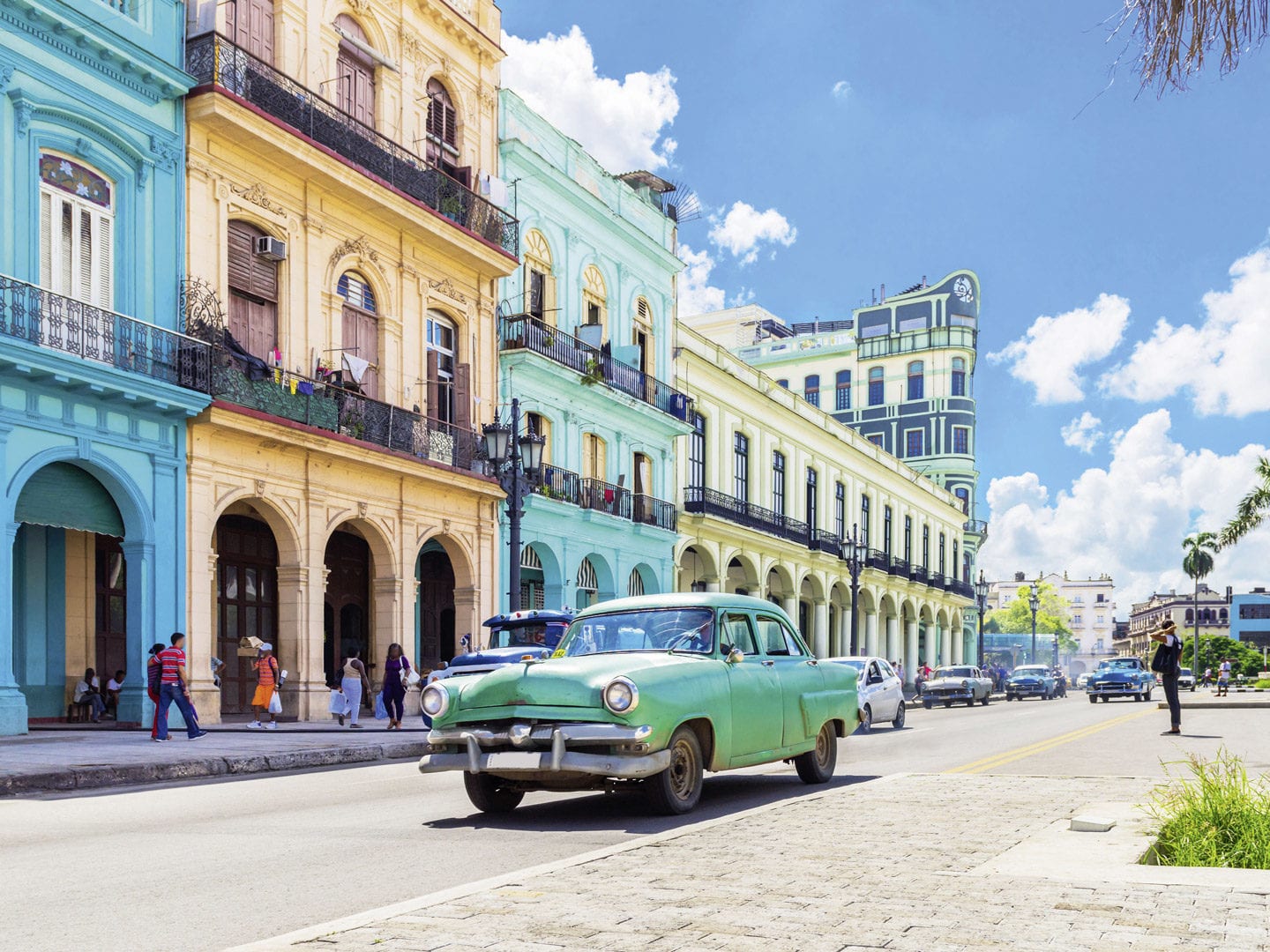 Ein Bild vom sonnigen Havanna