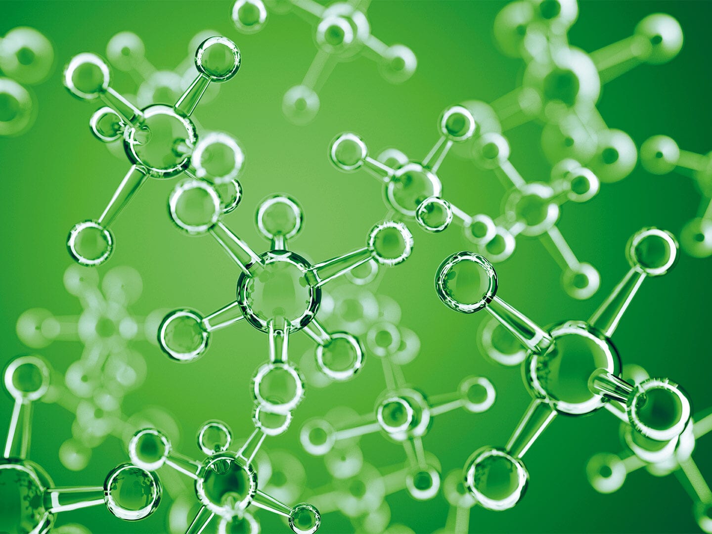 grünes Wasserstoffmoleküle werden für den Klimaschutz benötigt