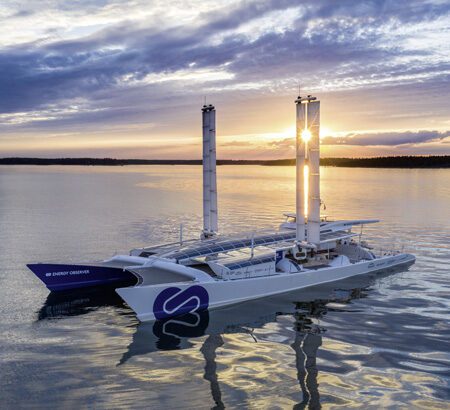 Energy Observer, ein Boot mit Wasserstoffantrieb