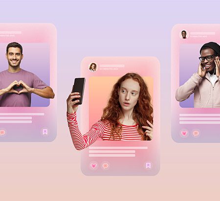 Bild mit drei Social-Media-Profilen, das zeigt, wie User-generated Content entsteht